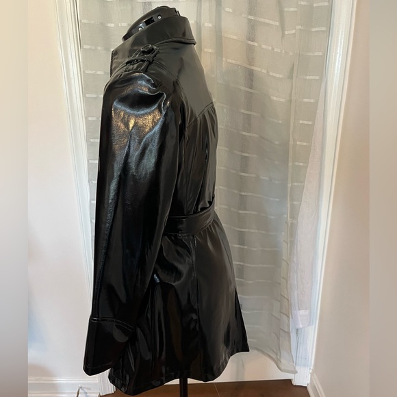 Via Spiga Black Rain Jacket - Picture 2 of 6